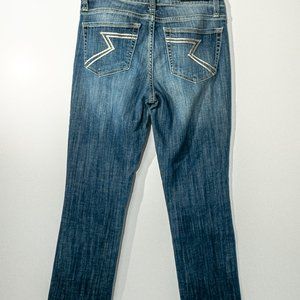 ROCK & REPUBLIC Women's Low Rise Dark Wash Skinny Size 8